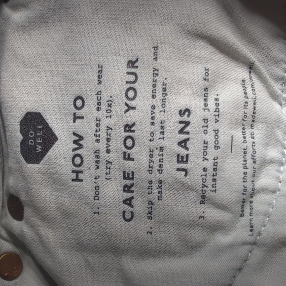 Madewell The Momjean Shorts Size 28 - Picture 4 of 8